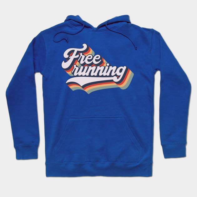 Free running vintage style Hoodie by HomeCoquette